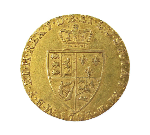 George III 1793 Guinea - GVF