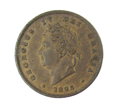 George IV 1825 Penny - GVF