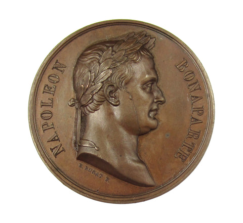 France 1815 Battle Of Waterloo 40mm Medal - By Rogat