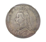 Victoria 1887 Crown - NGC MS62