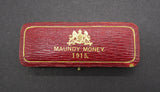 1915 Dated Hard Case For 4 Coin Maundy Set