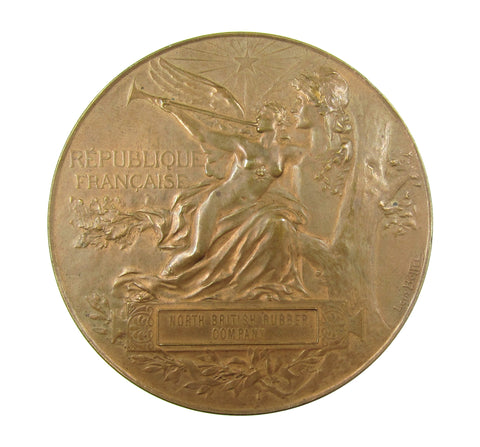France 1889 Paris Universal Exposition 63mm Bronze Medal - EF
