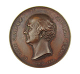 1862 Lt General Charles Fox 56mm Medal - By Boehm