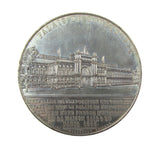 France 1855 Eugenie Universal Exposition 50mm WM Medal - Cased