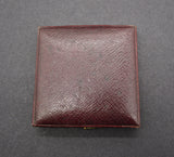 1838 Coronation Of Victoria White Metal Medal - Cased