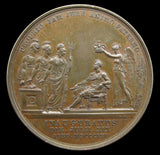 1821 Coronation Of George IV 35mm Bronze Medal - By Pistrucci