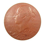 1897 Victoria Diamond Jubilee 56mm Bronze Medal - Cased