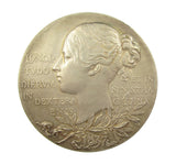 1897 Victoria Diamond Jubilee 56mm Silver Medal - Cased
