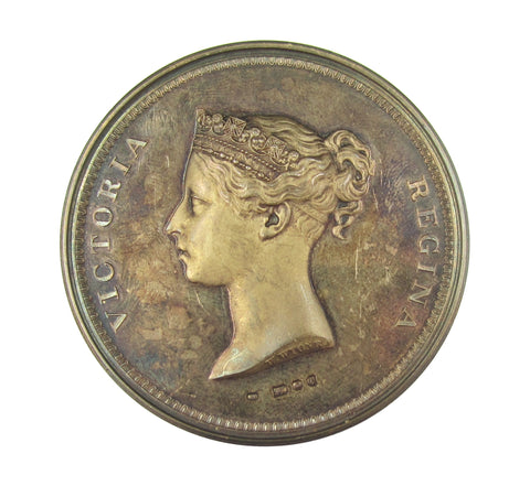 1975 Stampex Trophy Contest Award Silver Medal - Victoria Young Head