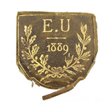 France 1889 Paris Universal Exposition 63mm Bronze Medal - EF
