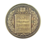 1975 Stampex Trophy Contest Award Silver Medal - Victoria Young Head