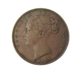 Victoria 1852 Farthing - GVF+