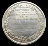 1814 Treaty Of Paris 57mm WM Medal - By Mills