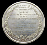 1814 Treaty Of Paris 57mm WM Medal - By Mills