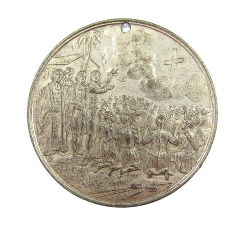 1844 London Missionary Society 40mm WM Medal - By Davis