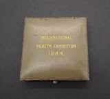 1884 International Health Exhibition Cased Bronze Medal - By Wyon