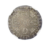 George III 1787 Shilling - NGC MS63