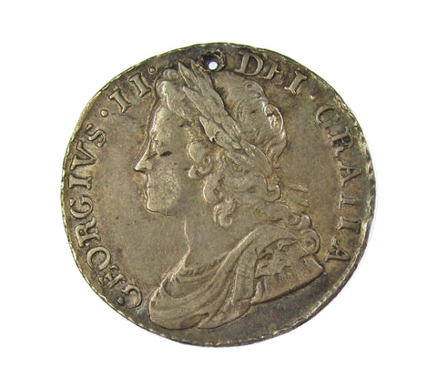 George II 1735 Shilling - GF