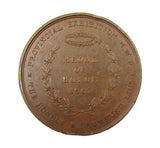 India 1867 Provincial Exhibition Medal Of Honor 43mm Medal - By Wyon