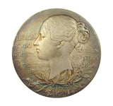 1897 Victoria Diamond Jubilee 56mm Silver Medal - Cased