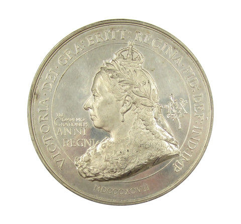 1897 Victoria Diamond Jubilee 76mm British Empire Medal - By Bowcher