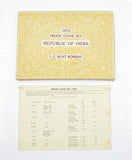 India 1975 10 Coin Proof Set - FDC