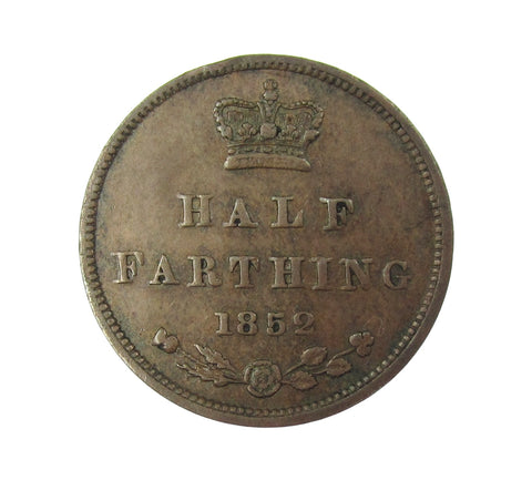 Victoria 1852 Half Farthing - GVF