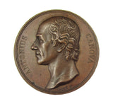 Italy 1823 Antonio Canova 41mm Medal - By Caque