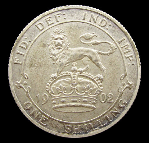 Edward VII 1902 Matt Proof Shilling - nFDC