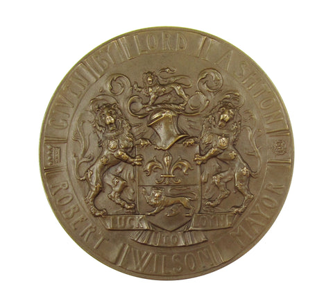1909 New Town Hall Lancaster Opening 44mm Bronze Medal
