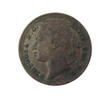 Victoria 1884 Third Farthing - GVF+