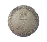 George III 1792 Maundy Fourpence - NGC MS62