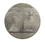 1843 Thames Tunnel Opened Brunel 62mm Medal - By Taylor