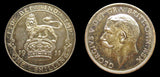 George V 1911 8 Coin Proof Set - Halfcrown to Maundy - FDC