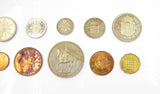 Elizabeth II 1953 10 Coin Cased Proof Set - Crown To Farthing