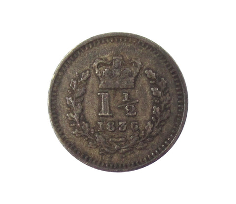 William IV 1836 Threehalfpence - VF