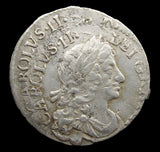 Charles II 1679 Maundy Twopence - Double Struck - GVF