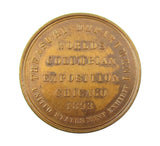 USA 1893 World's Columbian Exposition 37mm Medal - EF