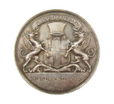 1816-1837 Stock Brokers Pass Silver Medal By Wyon - Naylor Type 6a