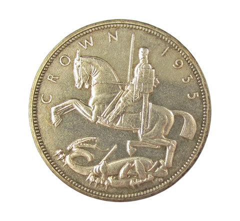 George V 1935 Cased Specimen Crown - UNC