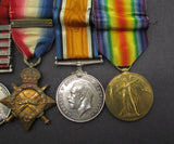 Boer War Victoria South Africa & WWI Medal Set - Royal West Kent Reg