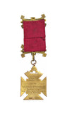 1930 Royal Antediluvian Order of Buffaloes 9ct Gold Masonic Medal