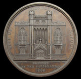 1834 City Of London School 58mm Bronze Medal - By Wyon