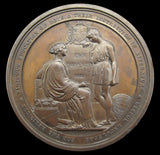 1834 City Of London School 58mm Bronze Medal - By Wyon
