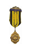 1923 Royal Antediluvian Order of Buffaloes 9ct Gold Masonic Medal