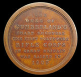 1803 Barber Beaumont Volunteer Rifle Corps 41mm Medal