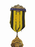 1923 Royal Antediluvian Order of Buffaloes 9ct Gold Masonic Medal