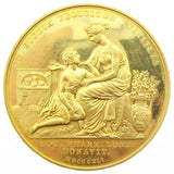 1841 Society Of Apothecaries Galen Medal Struck In Gold