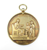 1854 Bath Bluecoat School 'The Brodrick Medal' - Silver 58mm Medal