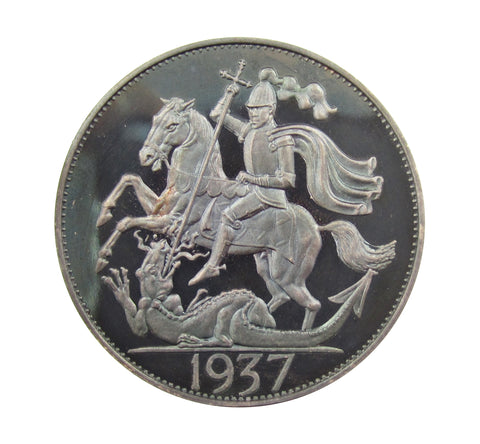 Edward VIII 1937 Silver Proof Fantasy Crown - By Hearn
